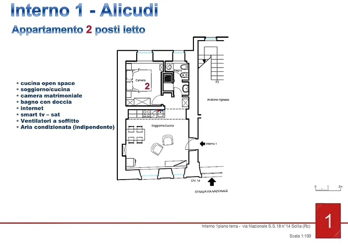 Live & Dream Alicudi Bilocale Piano Terra Apartamento *